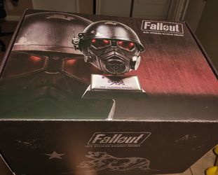 Fallout New Vegas veteran NCR helmet Bethesda limited