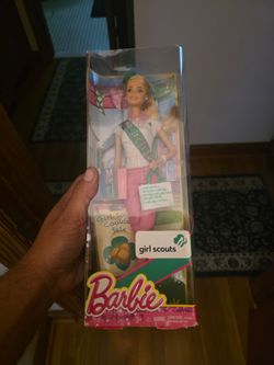 Barbie Girl Scouts Cookie Sale Doll
