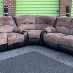 Sectional Couch Recliner 