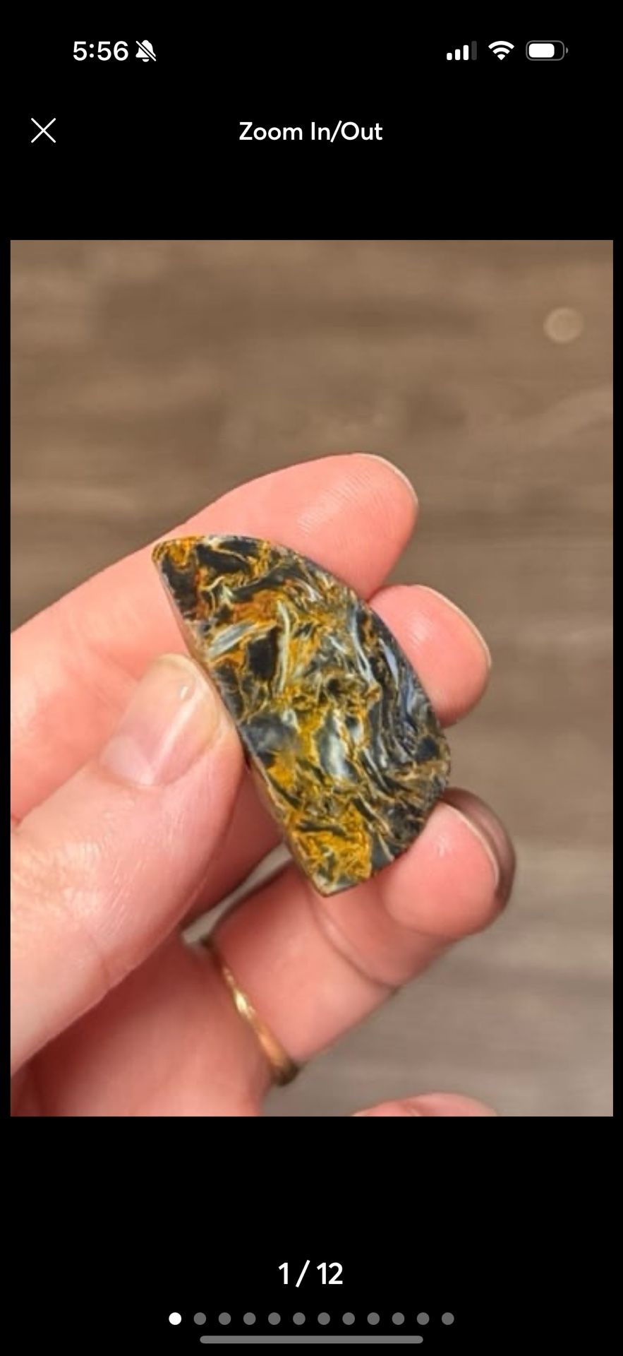 Rainbow Pietersite gemstone