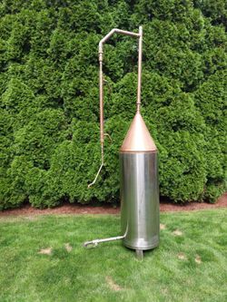 30+ gallon still, distillation..  copper and stainless