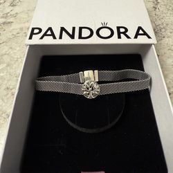 Pandora Family Tree Mesh Bracelet 