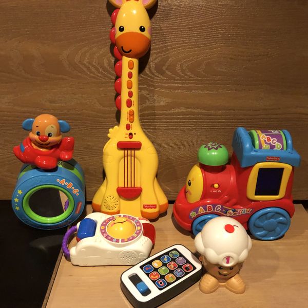 6 item Fisher Price Bundle of electronic learning toysbabyinfant