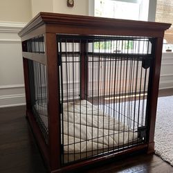 Luxury Dog Bed Crate 