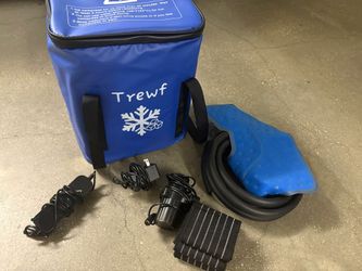TREWF Cold Therapy Machine for Knee – Ice Therapy System w/ Pad & Timer
