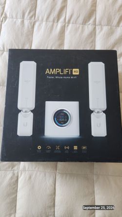 Amplifi wi-fi whole house