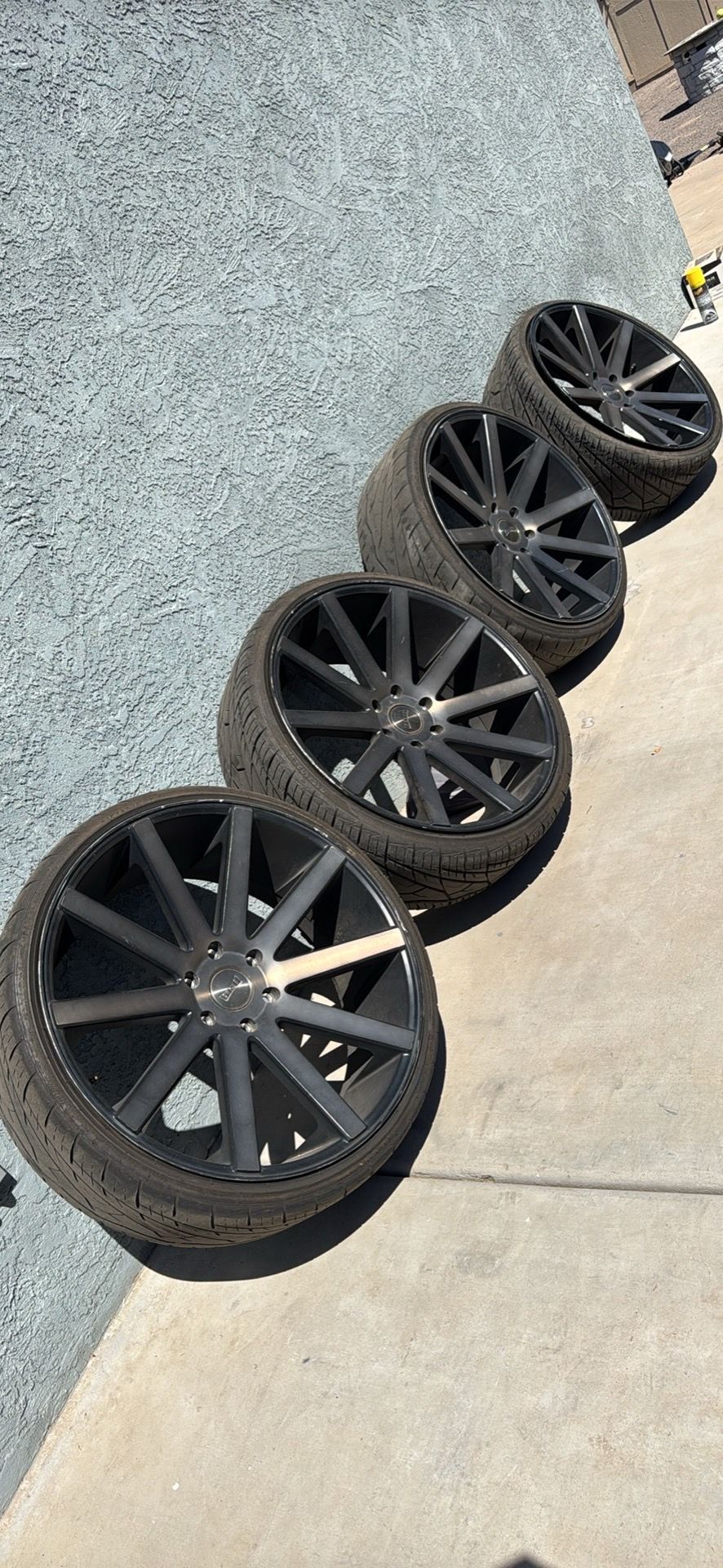 Dub 24 inch rims for Sale in Phoenix, AZ - OfferUp
