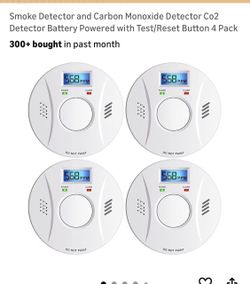 LINOSAL 4 smoke & carbon monoxide detector