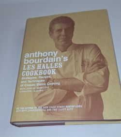 Anthony Bourdain's Les Halles Cookbook Hardcover 2004 First US Edition 5th Print-Like New!
