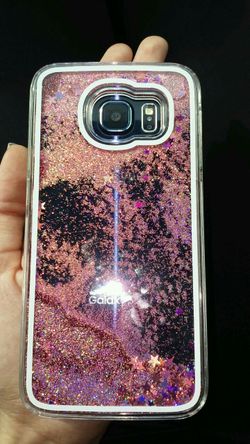 Liquid Glitter phone cases