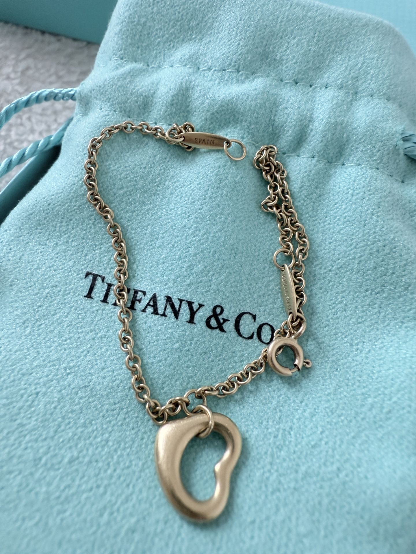 Tiffany Open Heart Bracelet Authentic