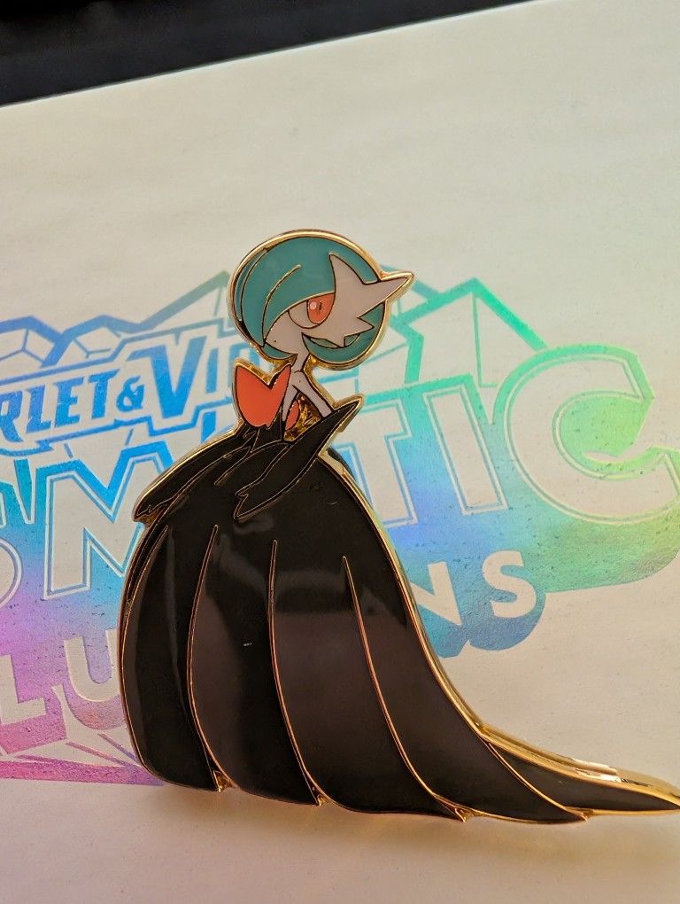 Shiny Mega Gardevoir Enamel Pin- Pokemon Steam Siege Blister