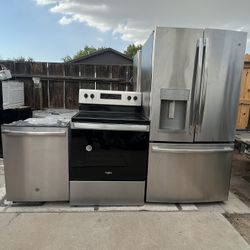 Ge Stainless Steel Kitchen Set 