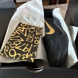 Kobe 11 elite fade to black size 10