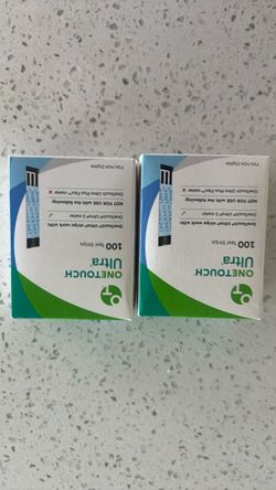 OneTouch Ultra 100 Test Strips Boxes