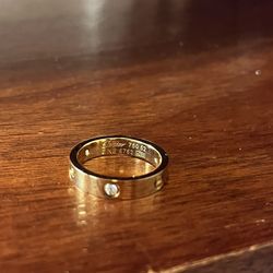 Designer Love Ring Sz 6
