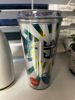 Coca-Cola Holographic Acrylic Tumbler with Lid