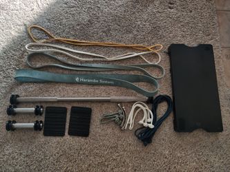 Harambee Set: Bands, Handle, Bar, Board ($406)