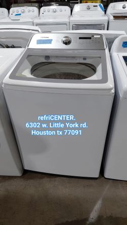 Samsung Washer White Color Heavy Duty// Lavadora Samsung Color Blanco  Carga  Pesada