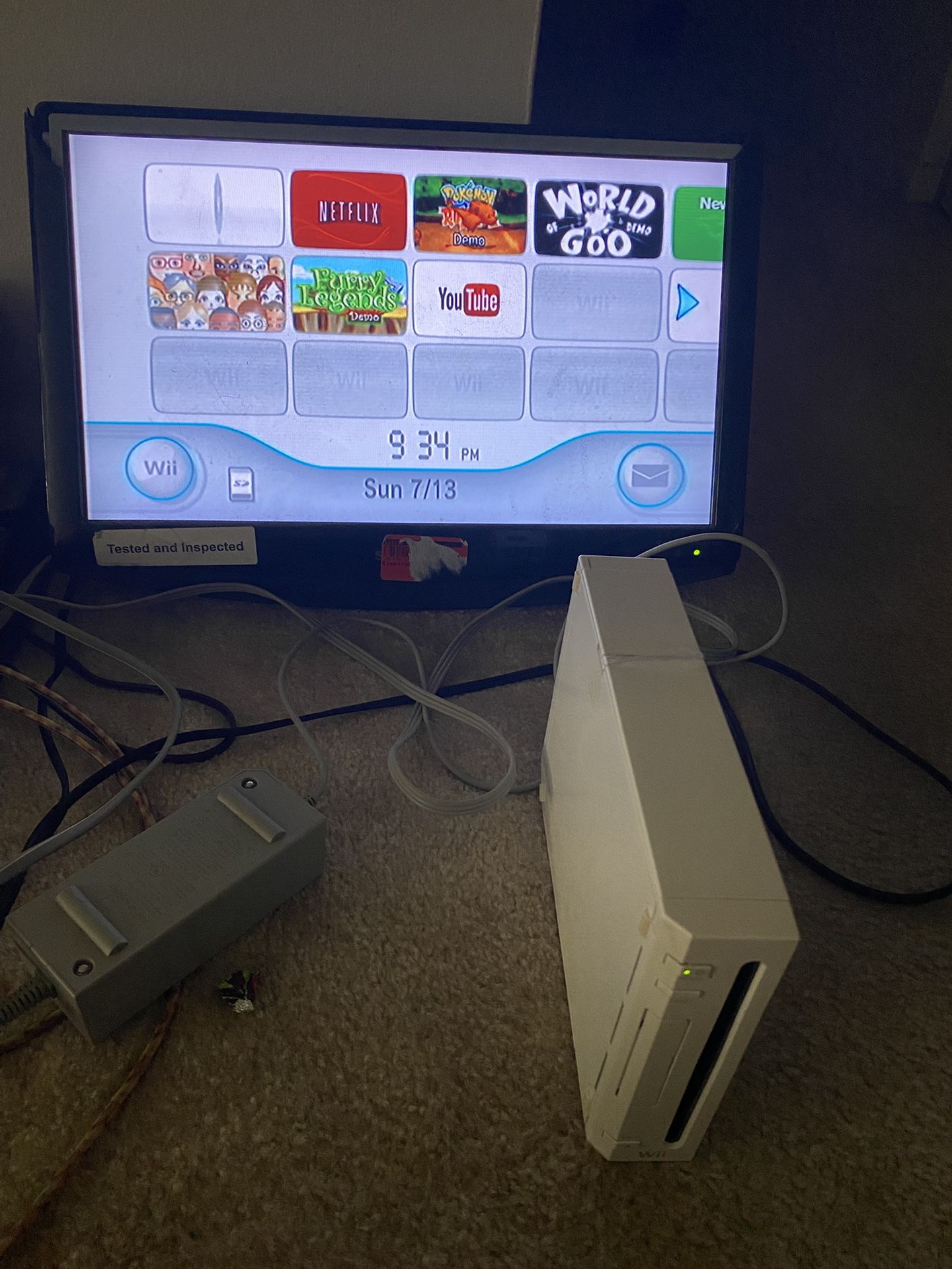 Nitendo Wii No Wires 