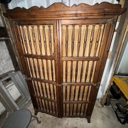 Antique rustic armoire