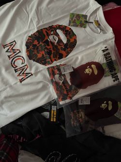BAPE X MCM tee