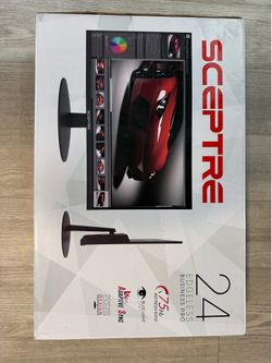 Sceptre 24” Edgeless Monitor – 75Hz Full HD – Complete in Box