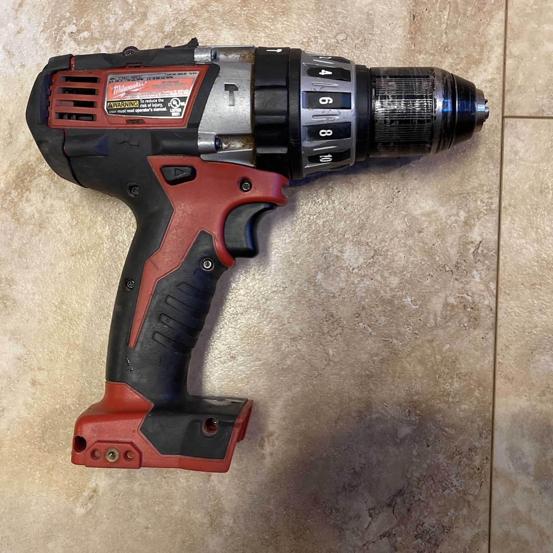 Milwaukee M18 For PARTS or REPAIR MODEL 2602-20