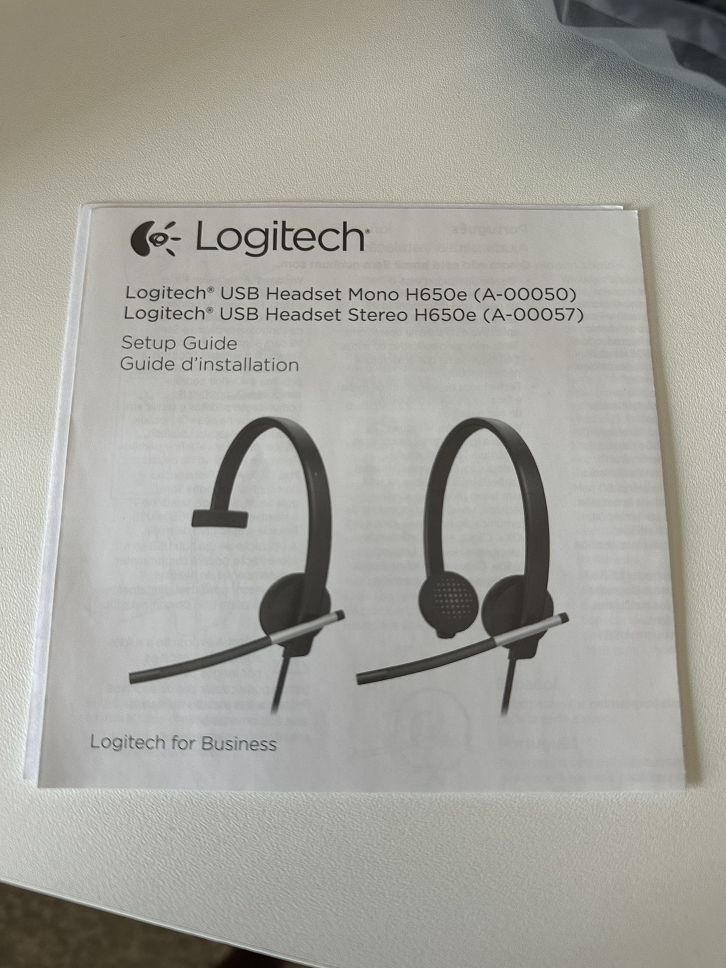 Logitech Mono H650e