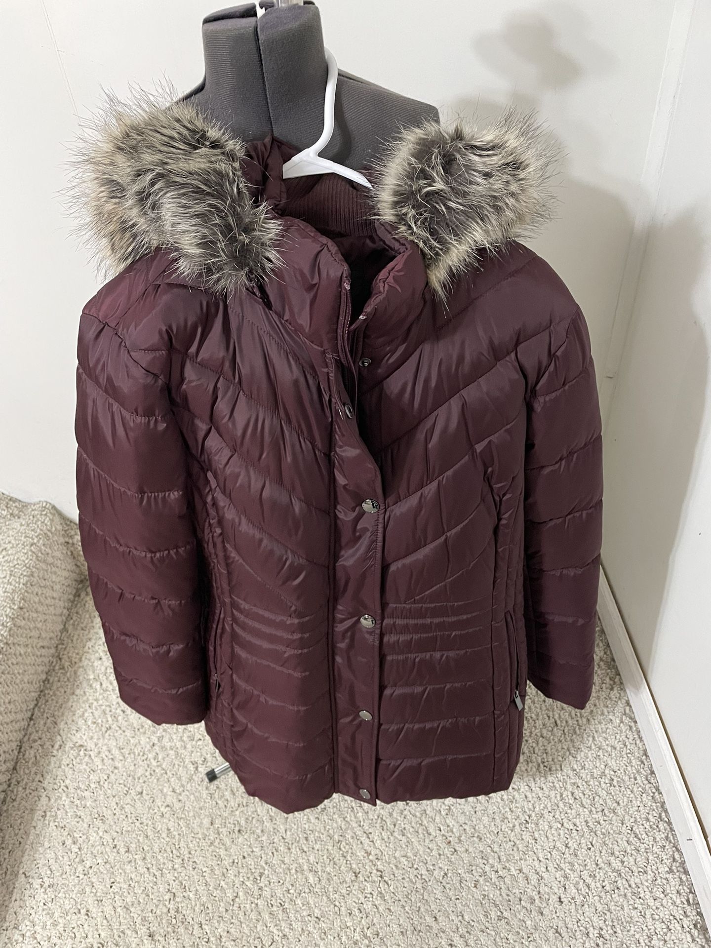 Womens Long Parka Like New XL