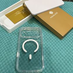 NEW! MIRACASE Magnetic Case for iPhone 17 Pro Max. Full-body clear phone case