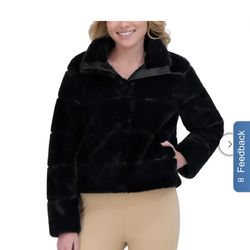 Karl Lagerfeld Women's Faux Fur Jacket Item 1904018