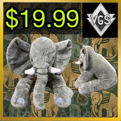 *SOFT* Plush Elephant Stuffed Animal 2020s