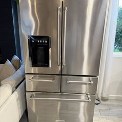 KitchenAid stainless 5 Door Fridge/Freezer 