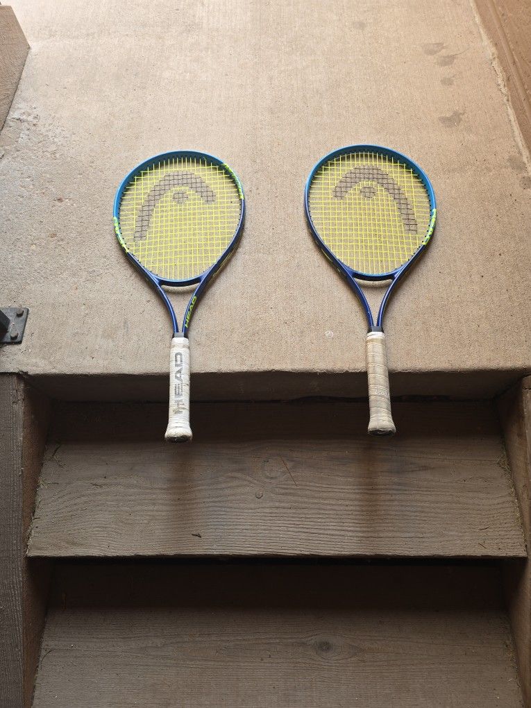 2 Head Tennis Rackets