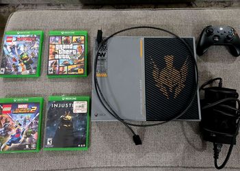 Special Edition Xbox One with controller and 4 Games!