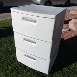 3 Drawer Resin Storage