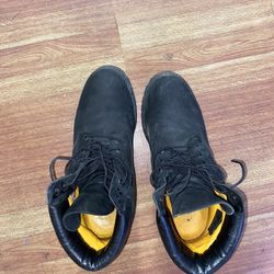 Timberlands Black Sz 10