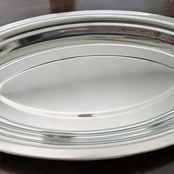 Hot/Cold Stainless steel Oval Platter