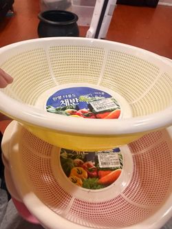 New 2-Piece Kitchen Colander & Bowl Sets