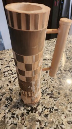 Bamboo Tall Cup / Caña De Bamboo