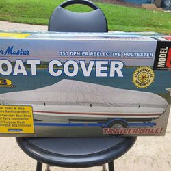 HARBOR MASTER CLASS C 20-22FT SILVER REFLECTIVE BOAT COVER●BRAND NEW●