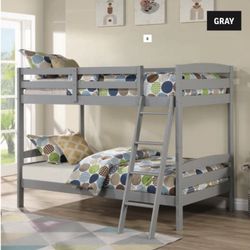 Bunk Bed Frame Twin Over Twin