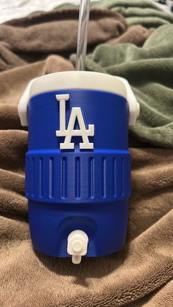3D Printed LA dodger Mini Cooler | 12oz Can Holder