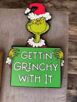 The grinch Christmas decor