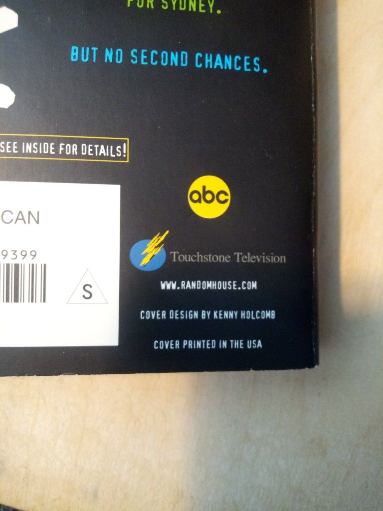 J. j. Abrams A Secret Life Bantam Book Laura P. r original prequel 2002-3 Alias

Abc's Alias, Touchscreen Television: randomHouse 2002-3 Cover Kenny H