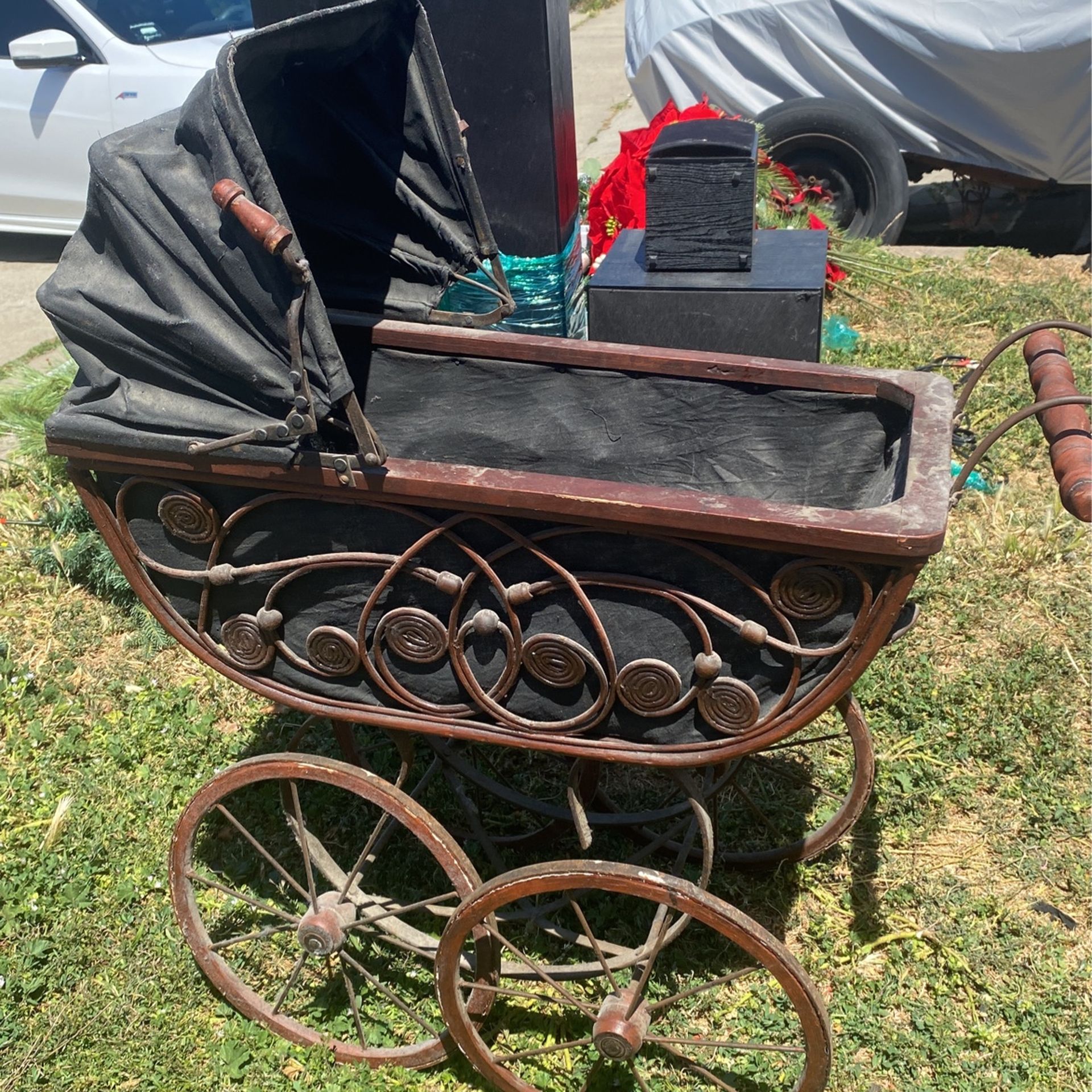 Antique Doll Stroller