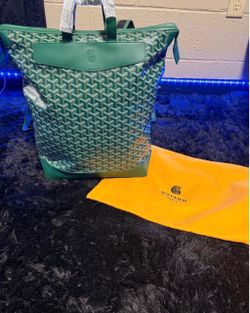 Goyard Green Tote Bag
