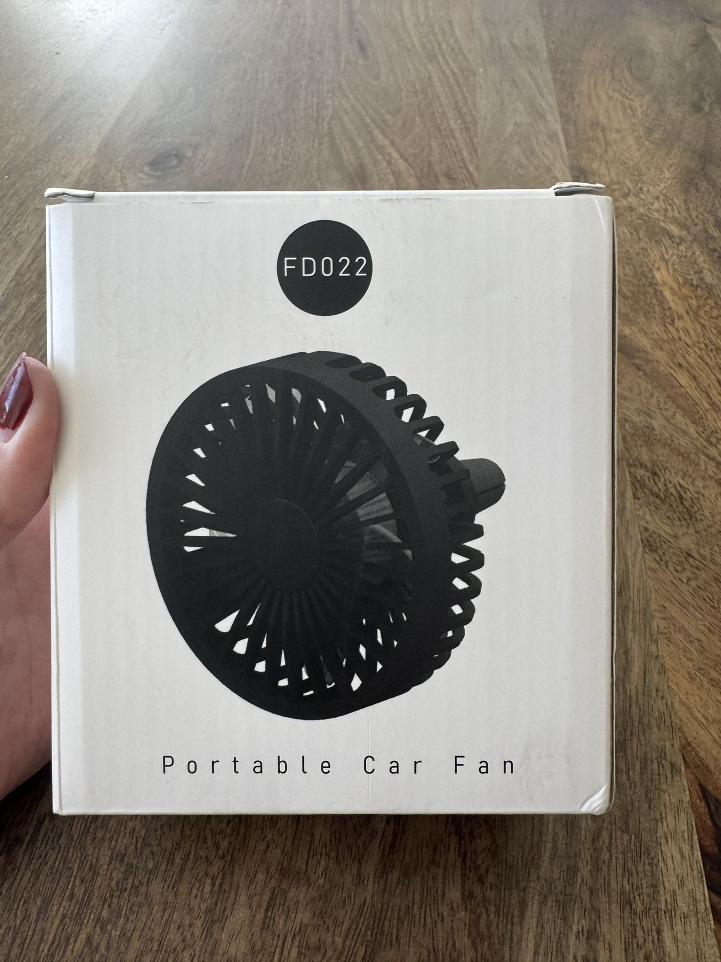 Portable Car Fan