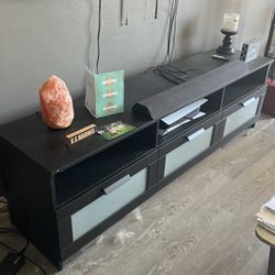 Beautiful TV Stand With One Blemish’s On Corner 